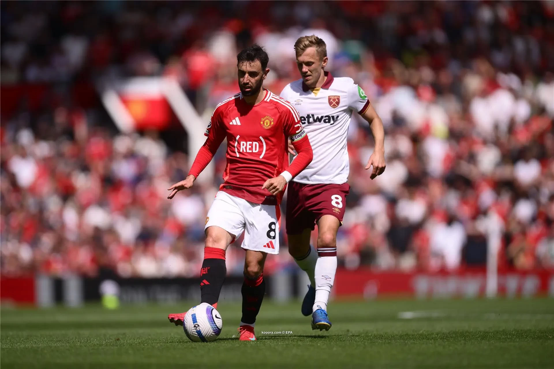 بالصور.. وست هام يزيد محنة يونايتد في قلب أولد ترفورد