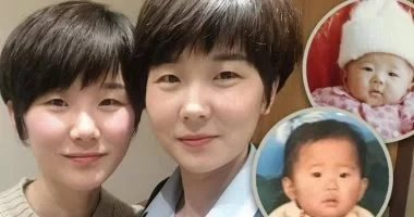 توأم انفصلا فى الصغر والتقيا بعد17عاما بسبب الشبه بينهما قبل اكتشاف الحقيقة