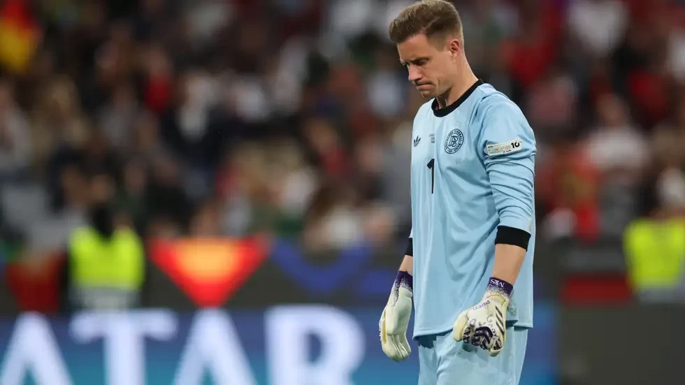 شتيجن يستعد لحرب طاحنة ضد برشلونة