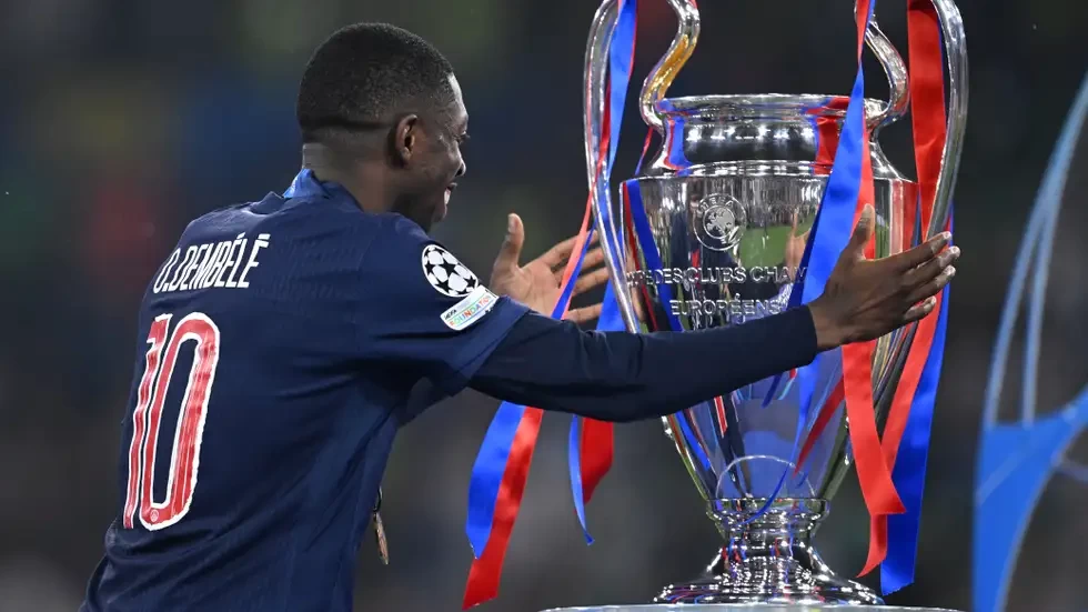 ديمبلي يتوج بجائزة أفضل لاعب بدوري الأبطال.. ودوي يتفوق على يامال