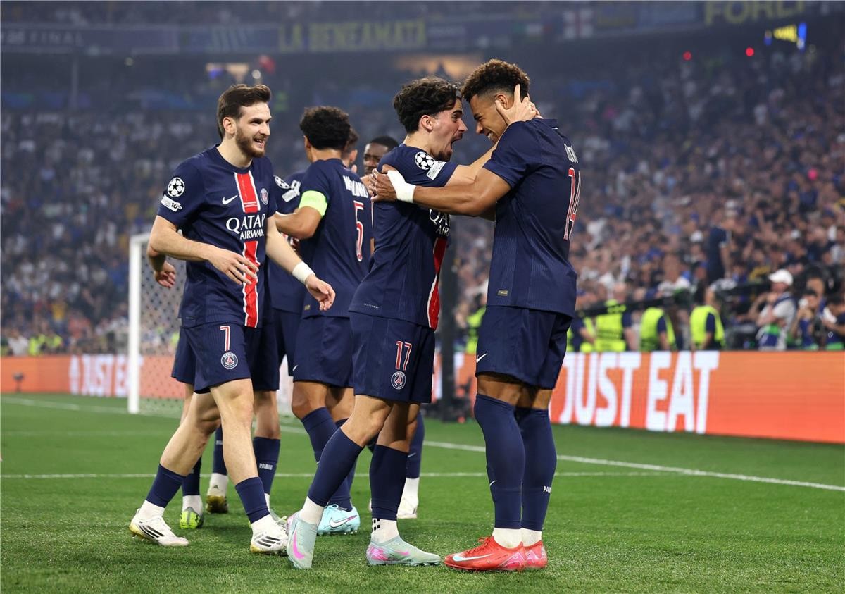 بدون أساطير.. باريس سان جيرمان يحطم إنتر ميلان بخماسية تاريخية ويتوج بدوري أبطال أوروبا