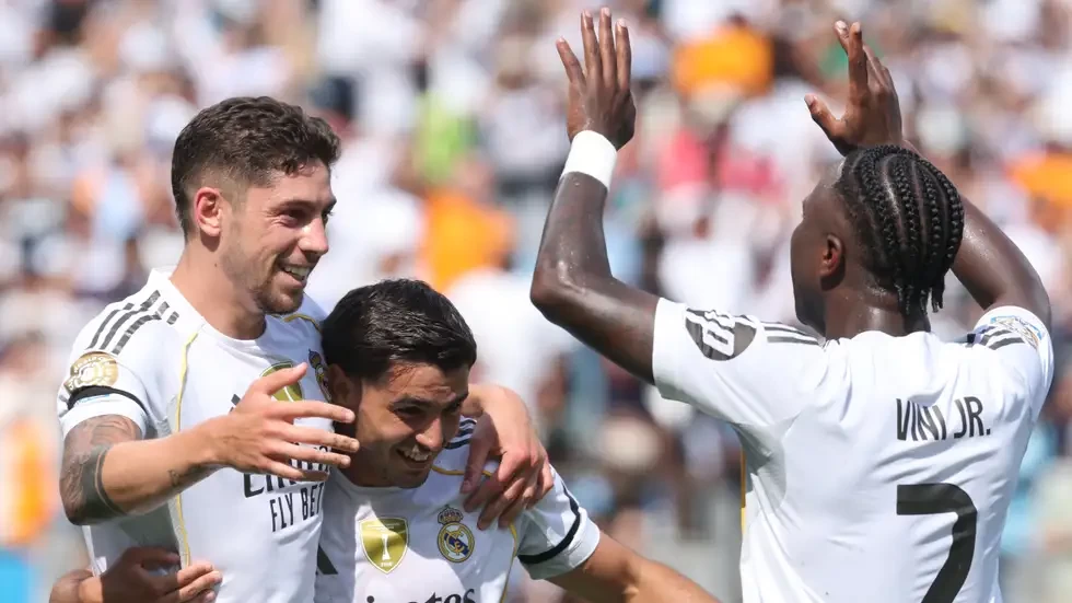 رغم النقص العددي.. ريال مدريد يقسو على باتشوكا