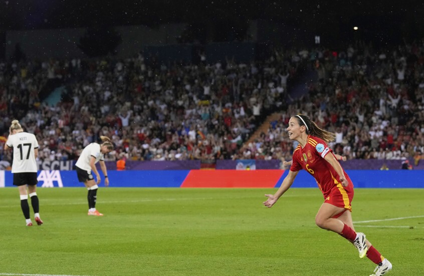 إسبانيا تفك عقدة ألمانيا بهدف بونماتي وتبلغ نهائي أمم أوروبا للسيدات للمرة الأولى في تاريخها