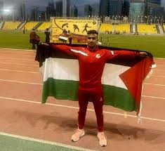 استشهاد العّداء الفلسطيني الدولي علام عبد الله العمور