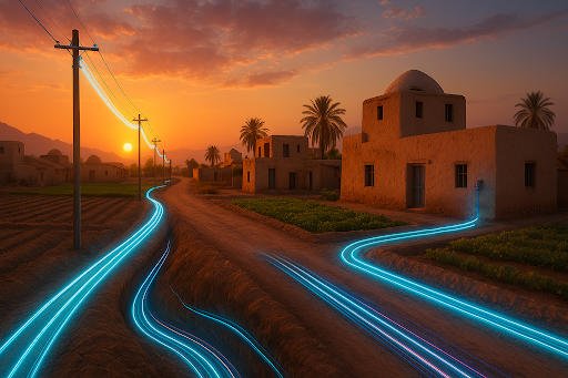 توسع الإنترنت الليفي: كيف تحول الاتصالات عالية السرعة الاقتصاد الريفي