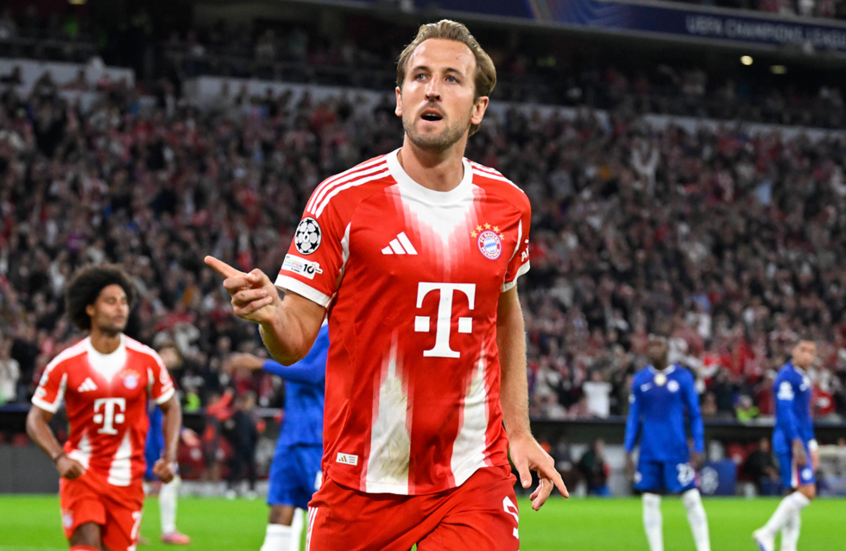 هاري كين يقود بايرن ميونخ للفوز على تشيلسي في دوري أبطال أوروبا