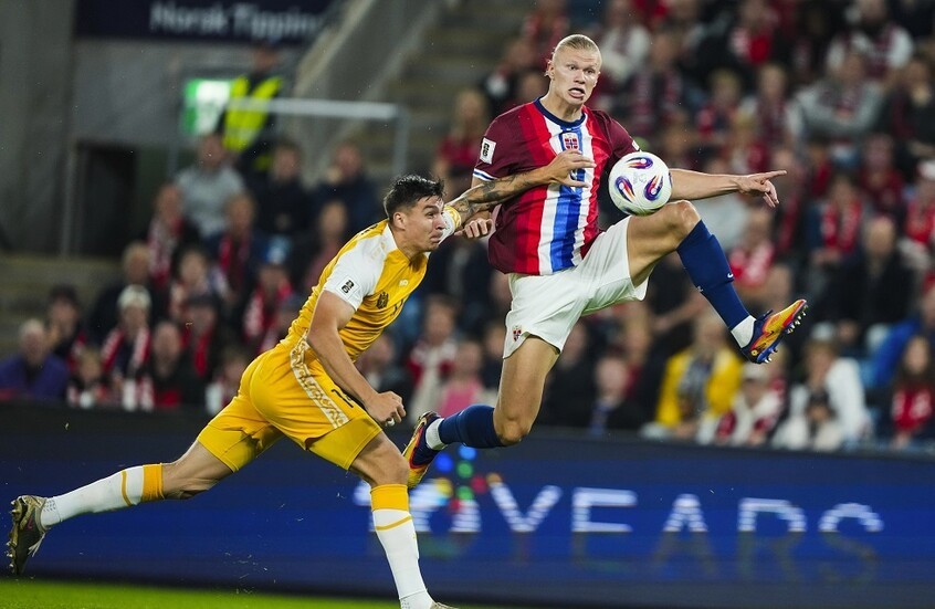 "البلدوزر" هالاند يقود النرويج إلى فوز ساحق على مولدوفا في تصفيات كأس العالم 2026