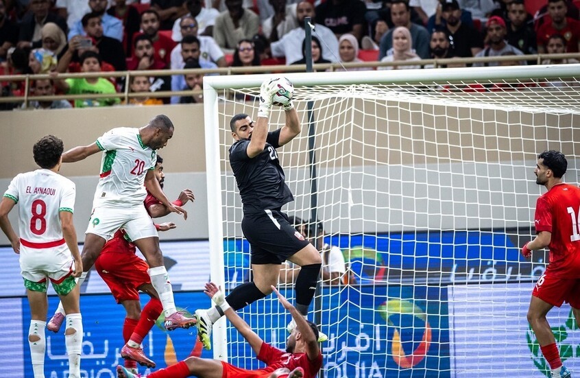 المغرب يفوز على البحرين بهدف قاتل
