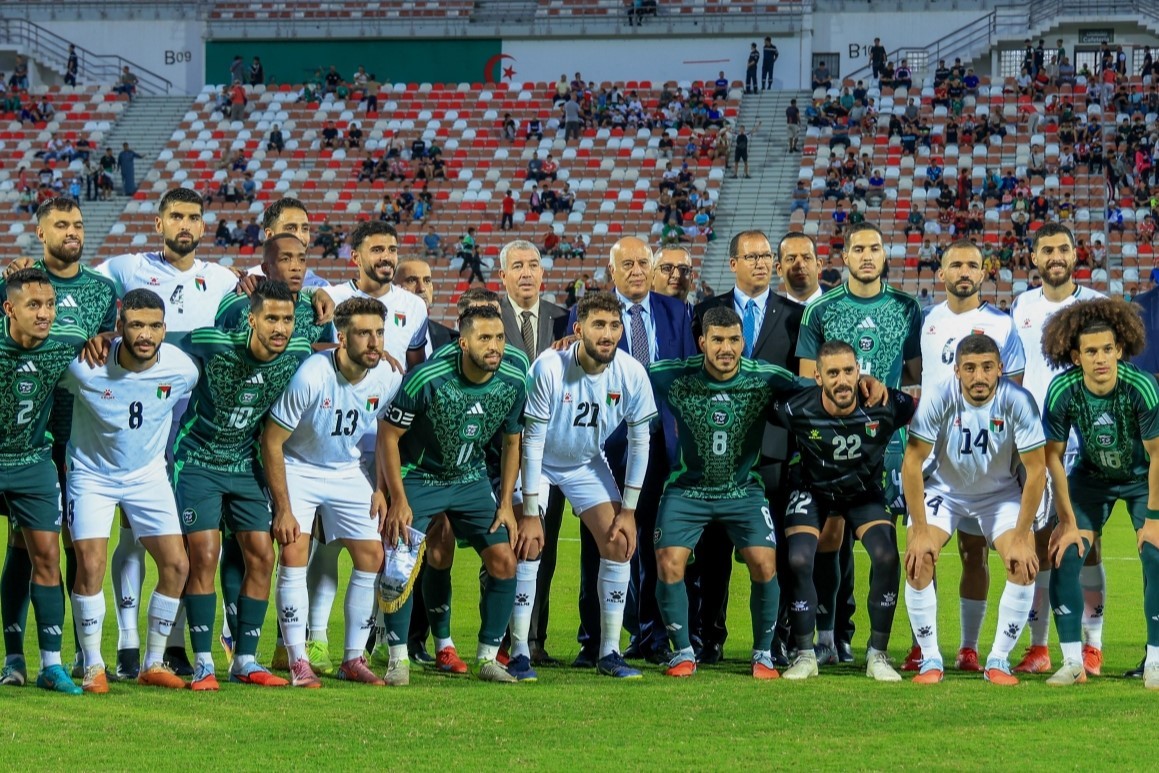 "الفدائي" يفوز على منتخب الجزائر للمحليين بهدف دون رد