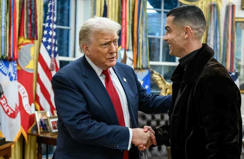 بوجود ميسي.. الديمقراطيون يردون على فيديو رونالدو وترامب