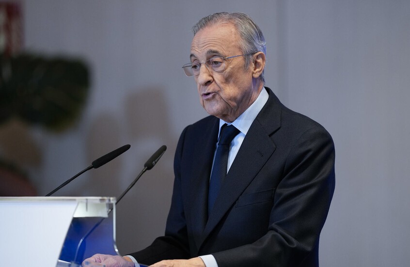 هجوم شامل من بيريز على الليغا وبرشلونة والتحكيم الإسباني