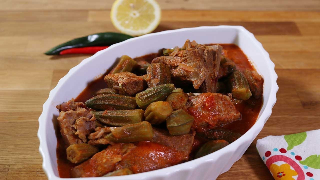 بالفيديو : مرق البامية 