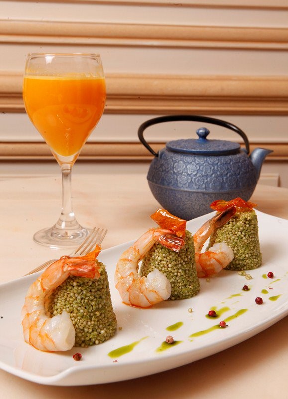 طريقة تحضير سلطة الكينوا مع الروبيان