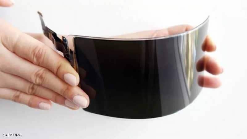 سامسونغ تطور شاشة مرنة وغير قابلة للكسر