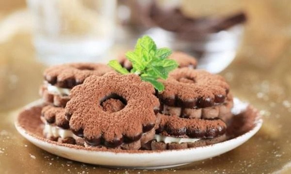 البسكويت بالكاكاو لمناسبات واعياد الميلاد