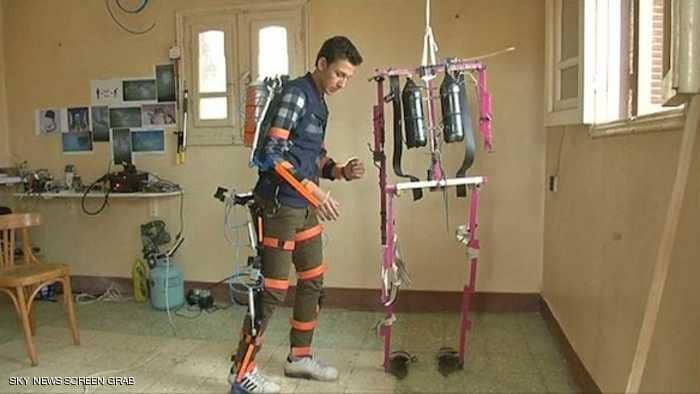 ابتكار مصري متطور يساعد المعاقين على المشي