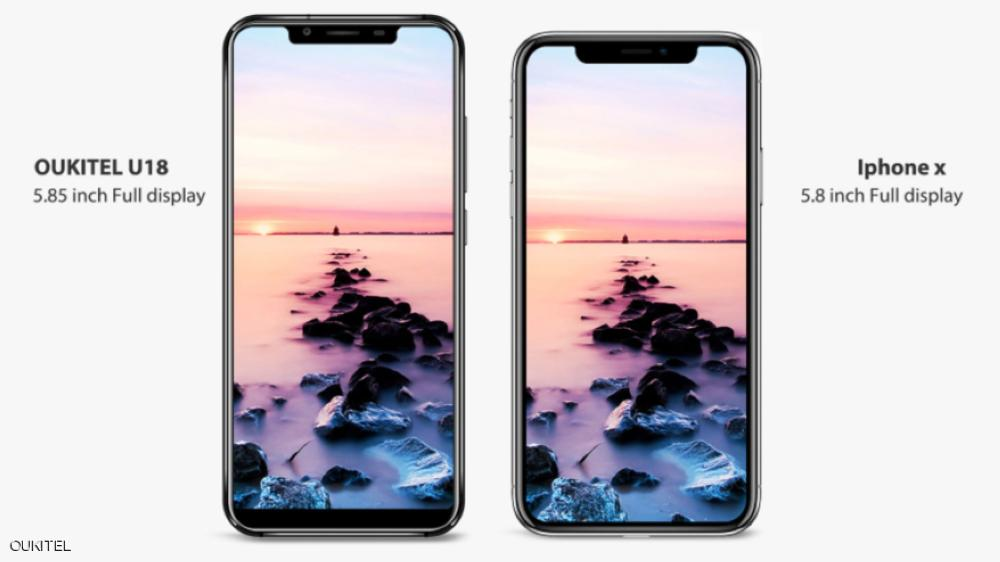 بسعرٍ مغرٍ.. طرح هاتف شبيه بـ"آيفون X"