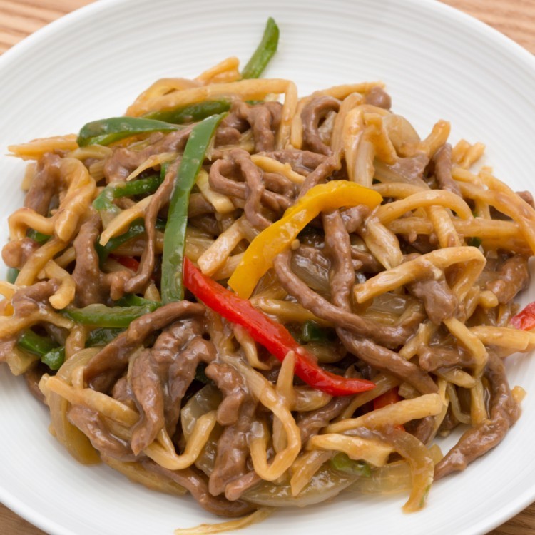 ستيك اللحم بالفلفل