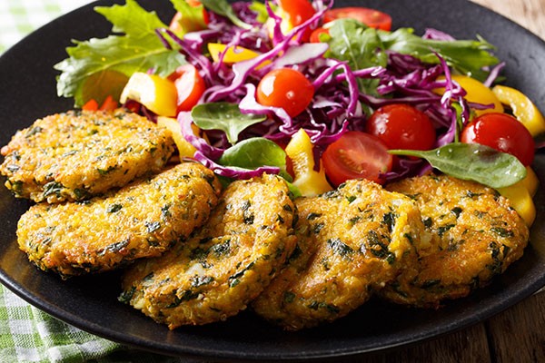 بالفيديو : طريقة عمل كفتة الخضار بالفرن 