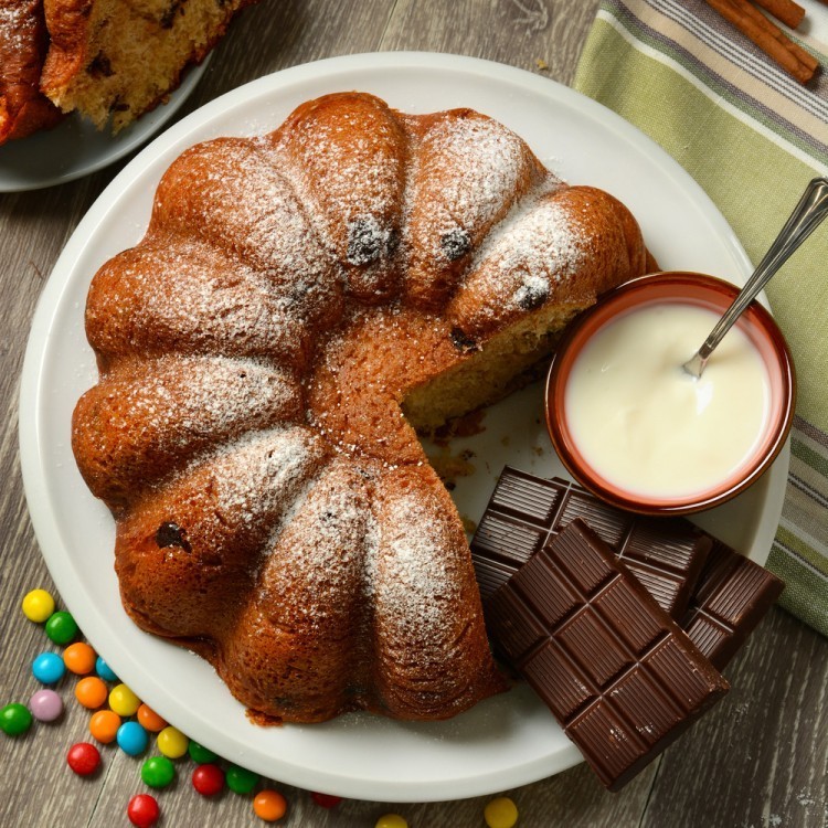 كيك الزبادي