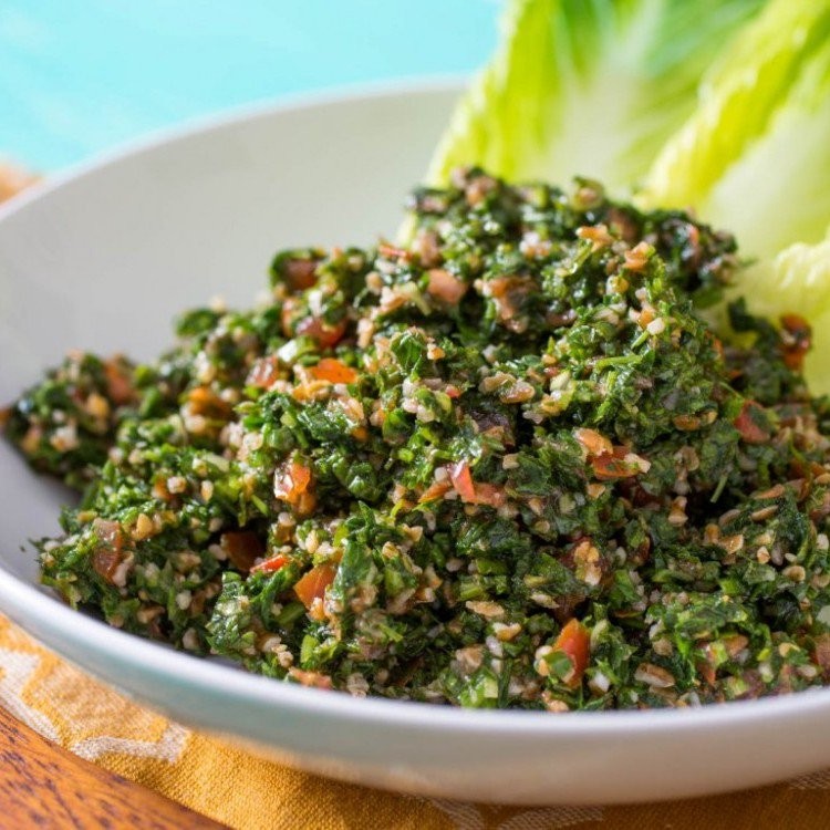 طريقة عمل التبولة اللبنانية