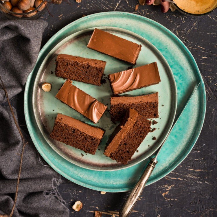 براونيز النوتيلا بثلاث مكونات