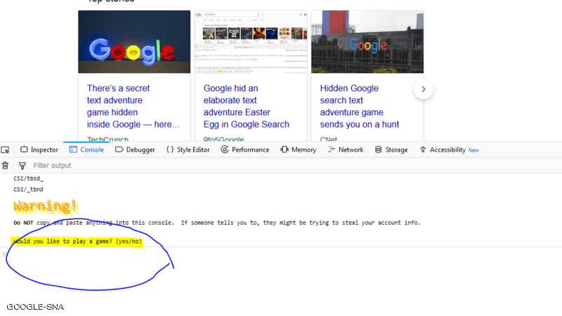 لعبة سرية في " غوغل " إليك طريقة للعثور عليها